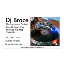 decksideui6, Dj.Brace@yahoo.com, teléfono 323 441  Tarjetas De Visita