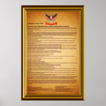 Declaración de IndependenceV-2-Style-2 Impresiones