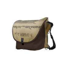Declaración de Independencia del vintage Bolsas Messenger