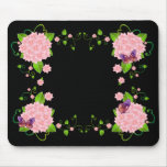 Decoración 7 Mousepad de la flor Alfombrilla De Raton