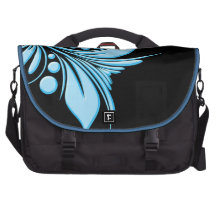 Decoración del follaje bolsas para portátil