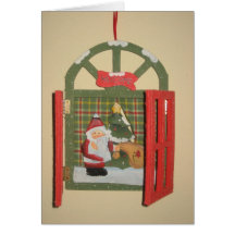 Decoración del navidad tarjetas