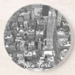 Decoración del recuerdo de New York City del práct Posavasos Para Bebidas