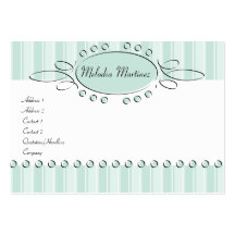 Decoración del remolino plantilla de tarjeta personal