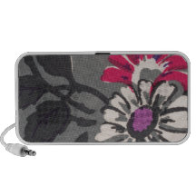 decoración floral iPhone altavoces