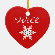 Decoración roja de la propuesta de matrimonio del  adorno de navidad