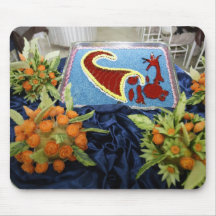 Decoraciones de la acción de gracias tapetes de ratones