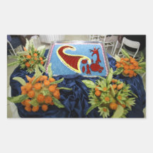 Decoraciones de la acción de gracias pegatinas  