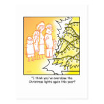 Decoraciones del árbol del dibujo animado del navi tarjetas postales