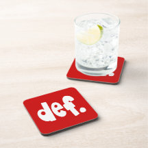def. posavasos de bebidas
