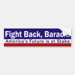 ¡Defiéndase, Barack! Pegatina para el parachoques Pegatina De Parachoque