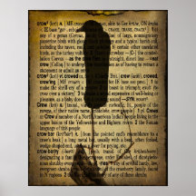 Defina el cuervo poster