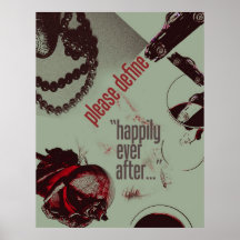 defina feliz nunca después de poster