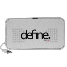 Defina la serie portátil altavoces