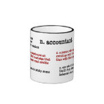 Definición del contable - alternativo y divertido tazas de café