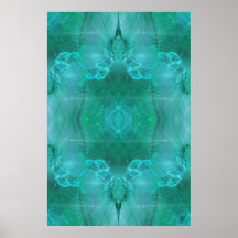 deformación del agua poster