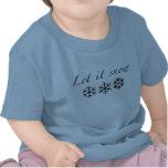 Dejáis le nevar camiseta del niño