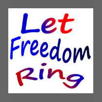 Deje el anillo de la libertad camisetas