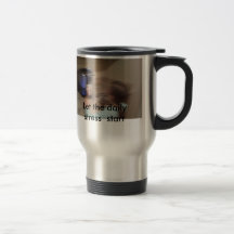 Deje el comienzo diario de la tensión taza