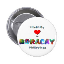 Dejé mi corazón en Boracay Pins