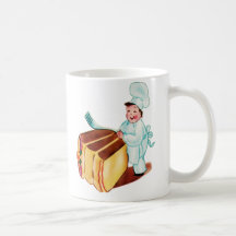 ¡Déjelos comer la taza de la torta!
