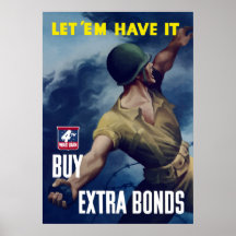 ¡Déjelos tenerlo! -- Poster de la guerra -- Fronte