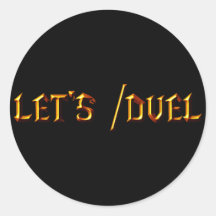 Déjenos /Duel Pegatina
