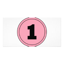 ## del ## 1 tarjetas fotográficas personalizadas