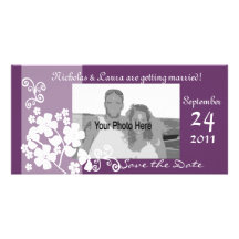 Del amor reserva siempre la fecha tarjeta con foto personalizada