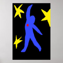 ~ del arte moderno del ~ que cae impresiones