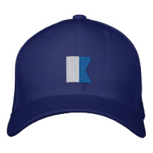 Del buceador bandera alfa abajo gorra de béisbol
