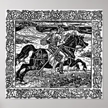 Del caballero ejemplo a caballo impresiones