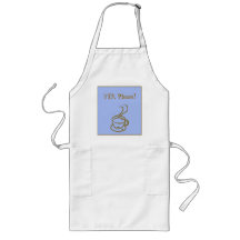 Del café delantal del café de la cocina por favor