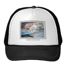 Del corazón del barrio bajo gorros  
