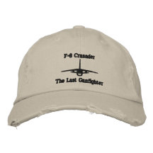 Del cruzado F-8 del golf del gorra W/Call de la mu Gorro Bordado