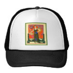 ~ del ejemplo de la moda del vintage del ~ de la b gorros  