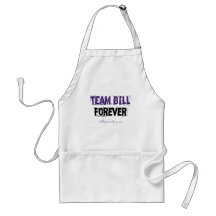 Del equipo de Bill delantales para siempre