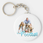 Del fútbol del iGuide la derecha de par en par Llavero Personalizado
