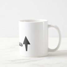 ^ del genio taza de café