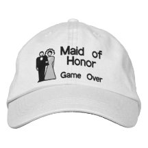 Del juego criada encima - del honor gorra de béisbol bordada