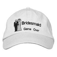 Del juego dama de honor encima - gorra de béisbol
