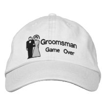 Del juego padrino de boda encima - gorra de beisbol bordada