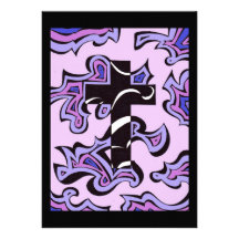 Del pastel cruz swirly anuncios  