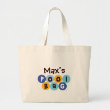 Del "personalizable retro bolso de la piscina" de  bolsas