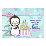 Del pingüino de Cutie- del muchacho cumpleaños en  Comunicado Personal