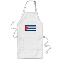 Delantal cubano de la bandera