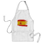 Delantal de la bandera de España