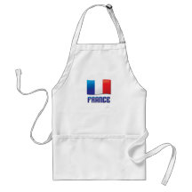 Delantal de la bandera de Francia