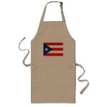 Delantal de la bandera de Puerto Rico