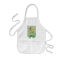 Delantal de la sorpresa del conejito de pascua